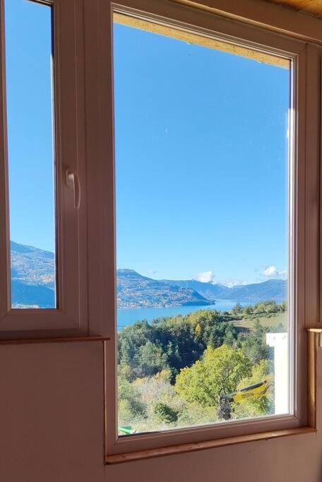 Le Cosy Du Plongeoir - T2 Neuf Avec Vue Sur Le Lac De Serre Poncon Et Grande Terrasse Avec Jardin Savines Exteriör bild
